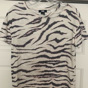 Animal print top